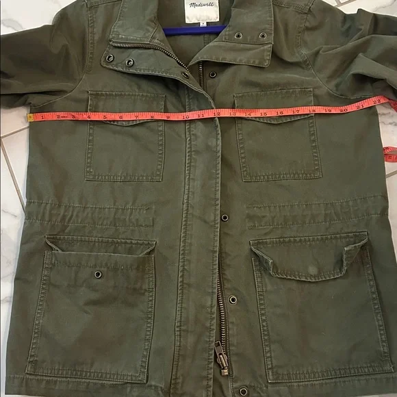 Madewell Khaki Green Jacket - Picture 4 of 6